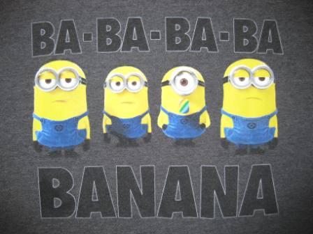 Ba Ba Ba Ba Banana (Grey) - L Shirt